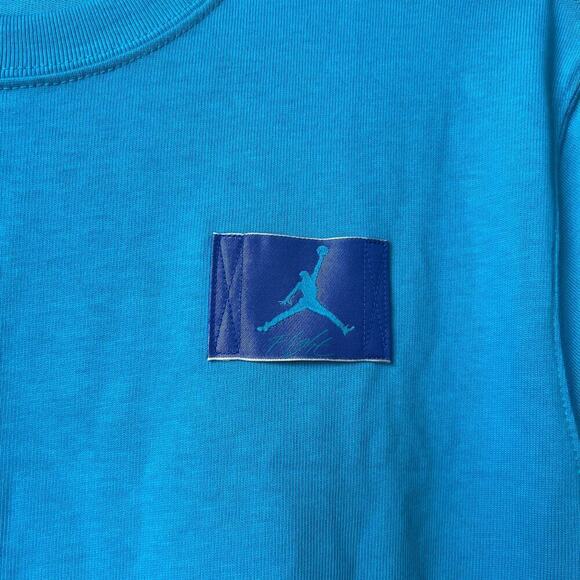 NEW Nike Air Jordan Women's Essential Shirt Dress in Bright Blue Size S - Picture 6 of 8